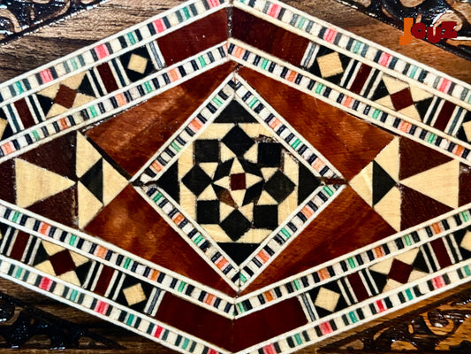 Handcrafted Wooden Ring Box – Square Decorative Box – Unique Wood Art
