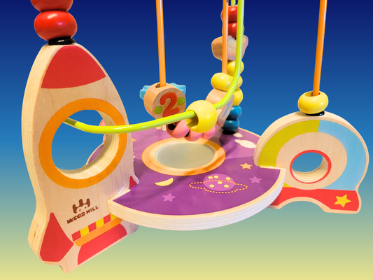 Labyrinthe de perles spatiales