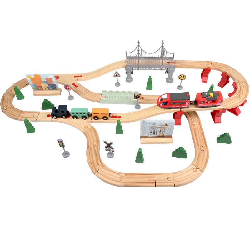 Large train track