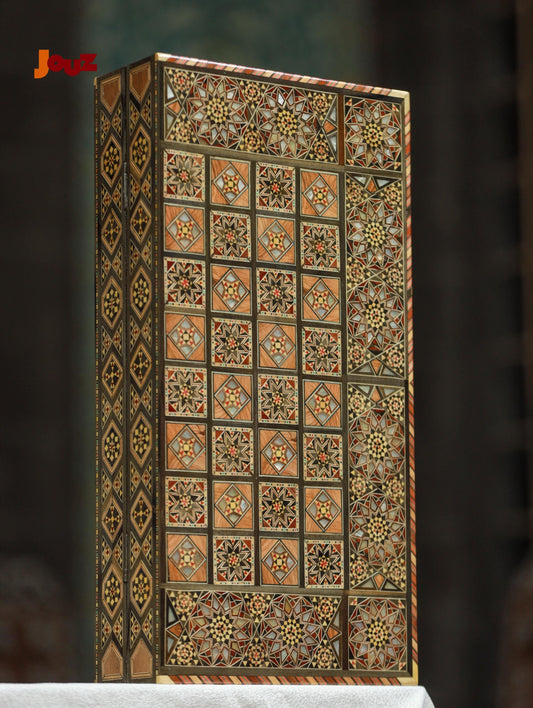 Luxury High-Quality Large Size Backgammon & Chess Set – Handcrafted Masterpiece, Premium Wood, Elegant Board Game, Gift for Gamers