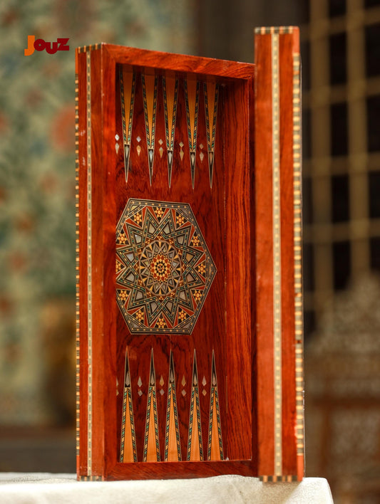 Luxury Backgammon Set – Large Size Masterpiece, Premium Wood Handcrafted VIP Gift, Elegant High-End Game, Unique Collector's Edition