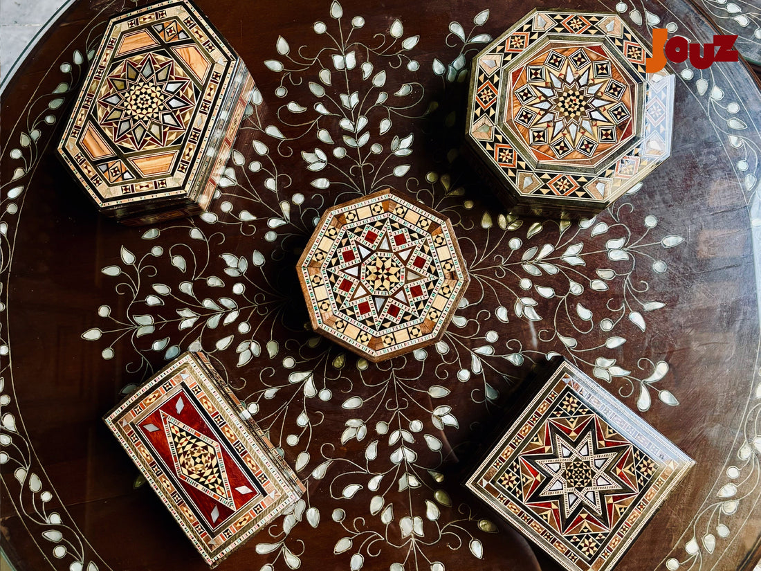 The Geometry of Generational Art: Unpacking the Beauty of Syrian Mosaic Wood Inlay