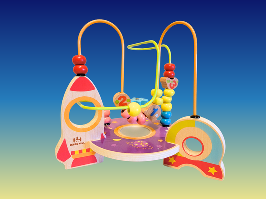 Labyrinthe de perles spatiales