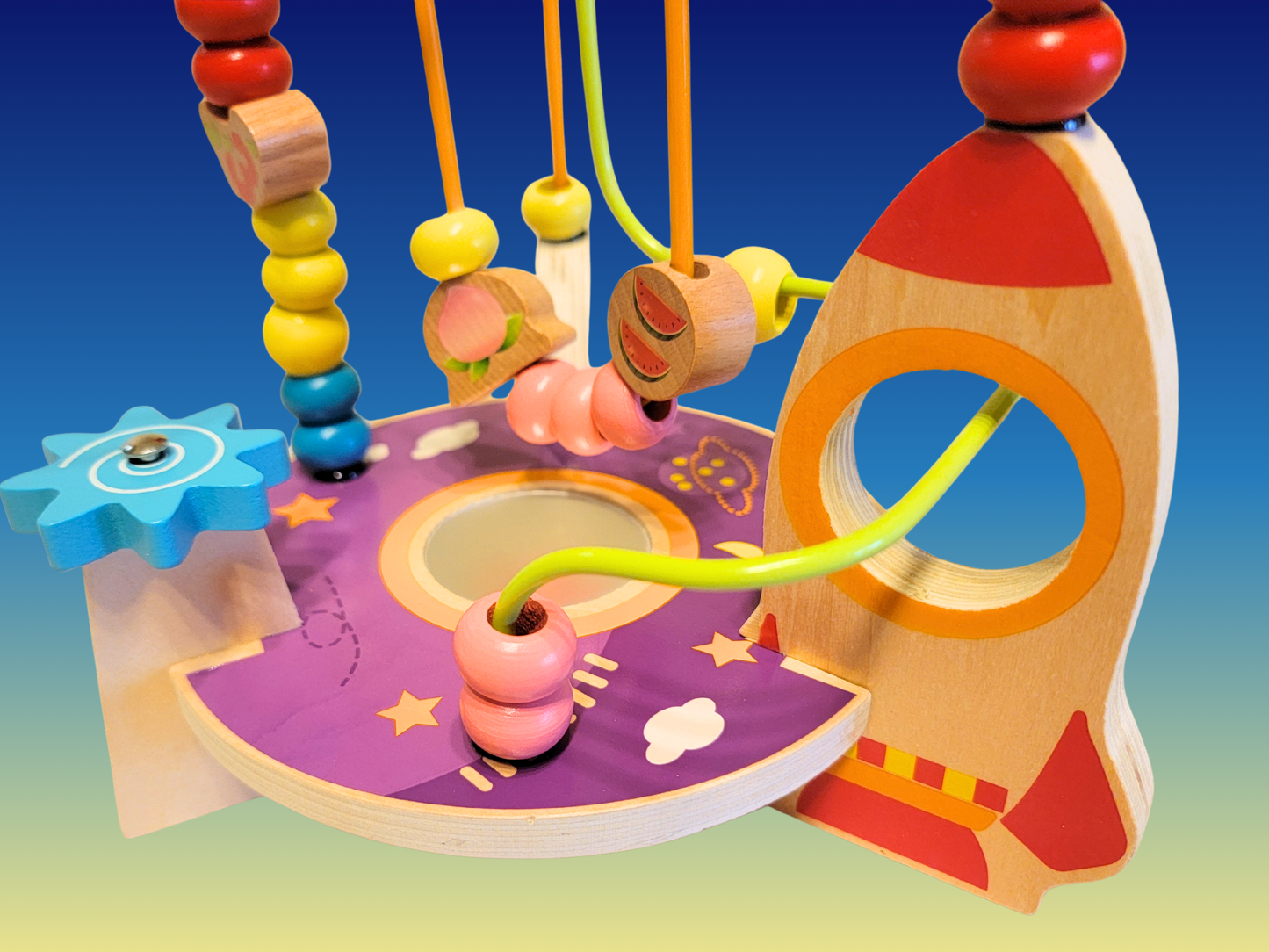 Labyrinthe de perles spatiales