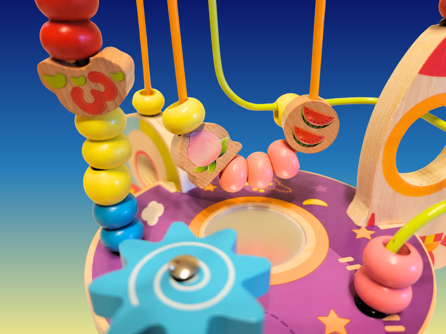 Labyrinthe de perles spatiales