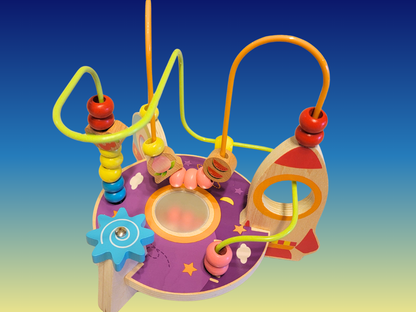 Labyrinthe de perles spatiales