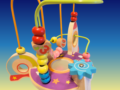 Labyrinthe de perles spatiales