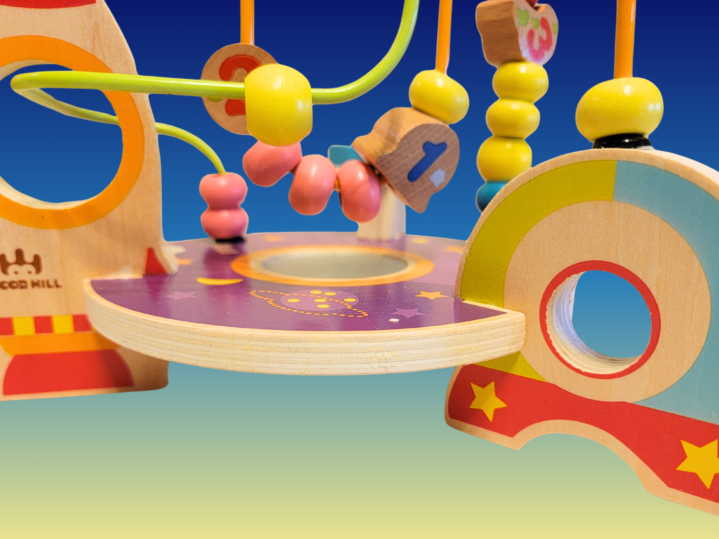 Labyrinthe de perles spatiales