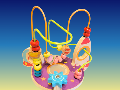 Labyrinthe de perles spatiales