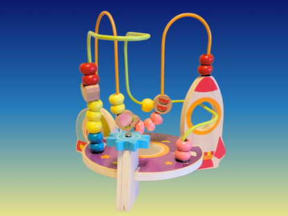 Labyrinthe de perles spatiales