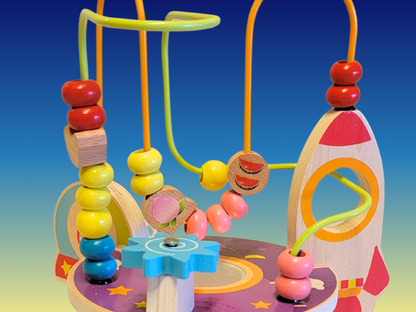 Labyrinthe de perles spatiales