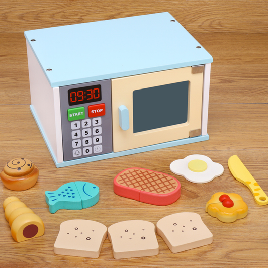 Home appliance Blue Oven Pretend Play (Sound and Light Model)