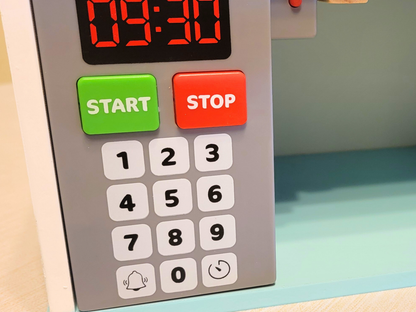 Four combiné électroménager Betsy Blue (modèle son et lumière)