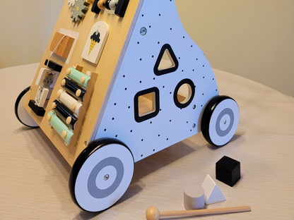 Heirloom Quality Wooden Baby Walker - Montessori & Waldorf Inspired | First Steps & Toddler Play