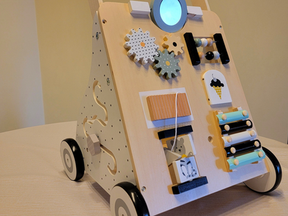 Heirloom Quality Wooden Baby Walker - Montessori & Waldorf Inspired | First Steps & Toddler Play