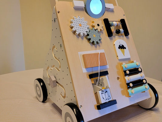 Heirloom Quality Wooden Baby Walker - Montessori & Waldorf Inspired | First Steps & Toddler Play