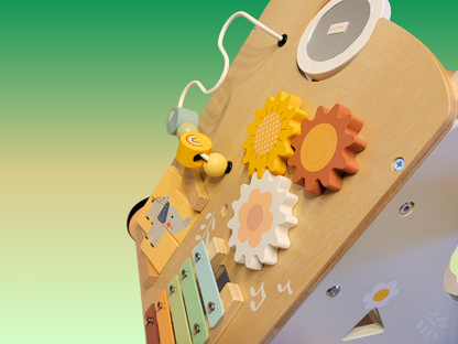 Quality Wooden Baby Walker - Montessori Waldorf Inspired - First Steps and Toddler Play