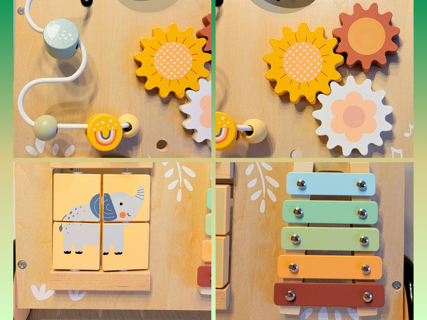 Quality Wooden Baby Walker - Montessori Waldorf Inspired - First Steps and Toddler Play