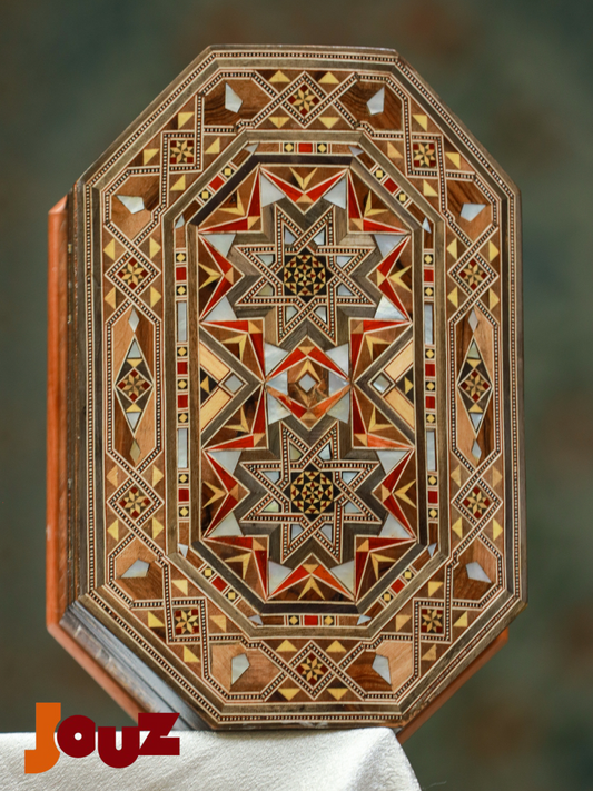 Vintage-Style Jewelry Box – Unique Decorative Treasure Chest with Velvet Lining