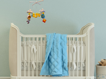 Hand-Sewed Felt Space Baby Mobile | Astronaut, Rocket Ship; Planet Crib Mobile