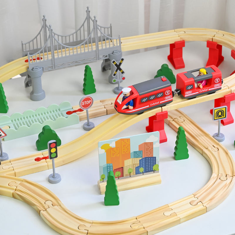 Large train track