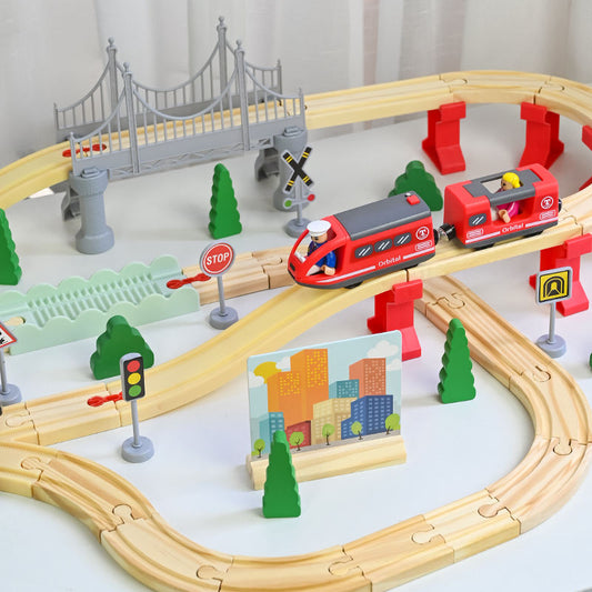 Large train track