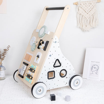 Heirloom Quality Wooden Baby Walker - Montessori & Waldorf Inspired | First Steps & Toddler Play