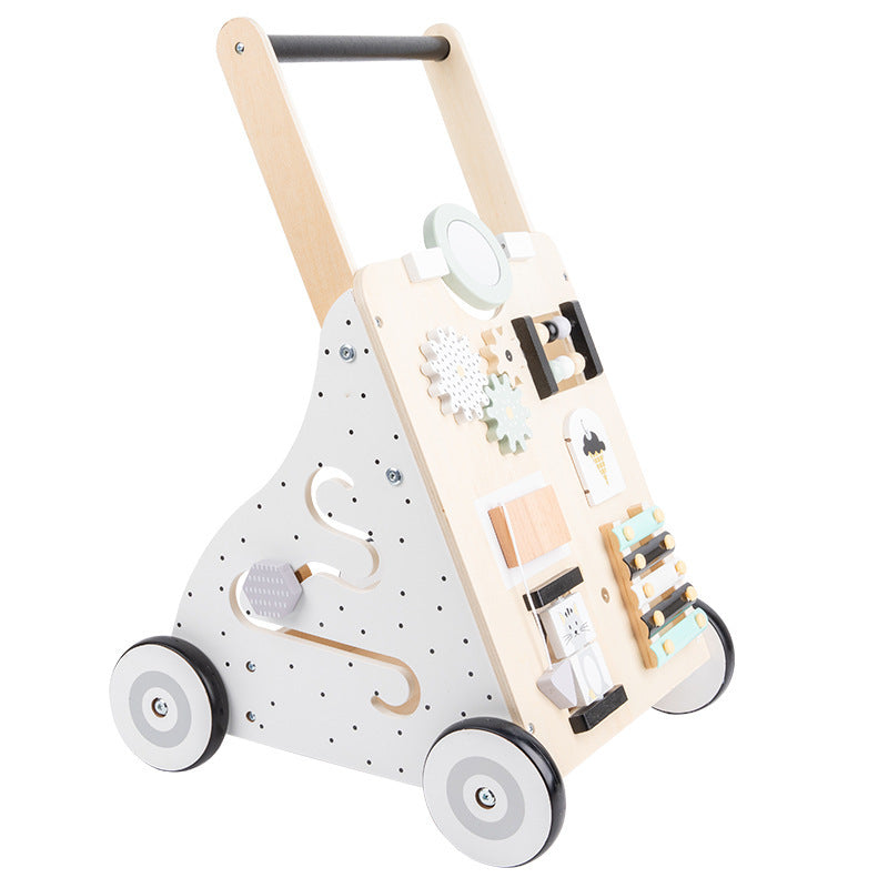 Heirloom Quality Wooden Baby Walker - Montessori & Waldorf Inspired | First Steps & Toddler Play