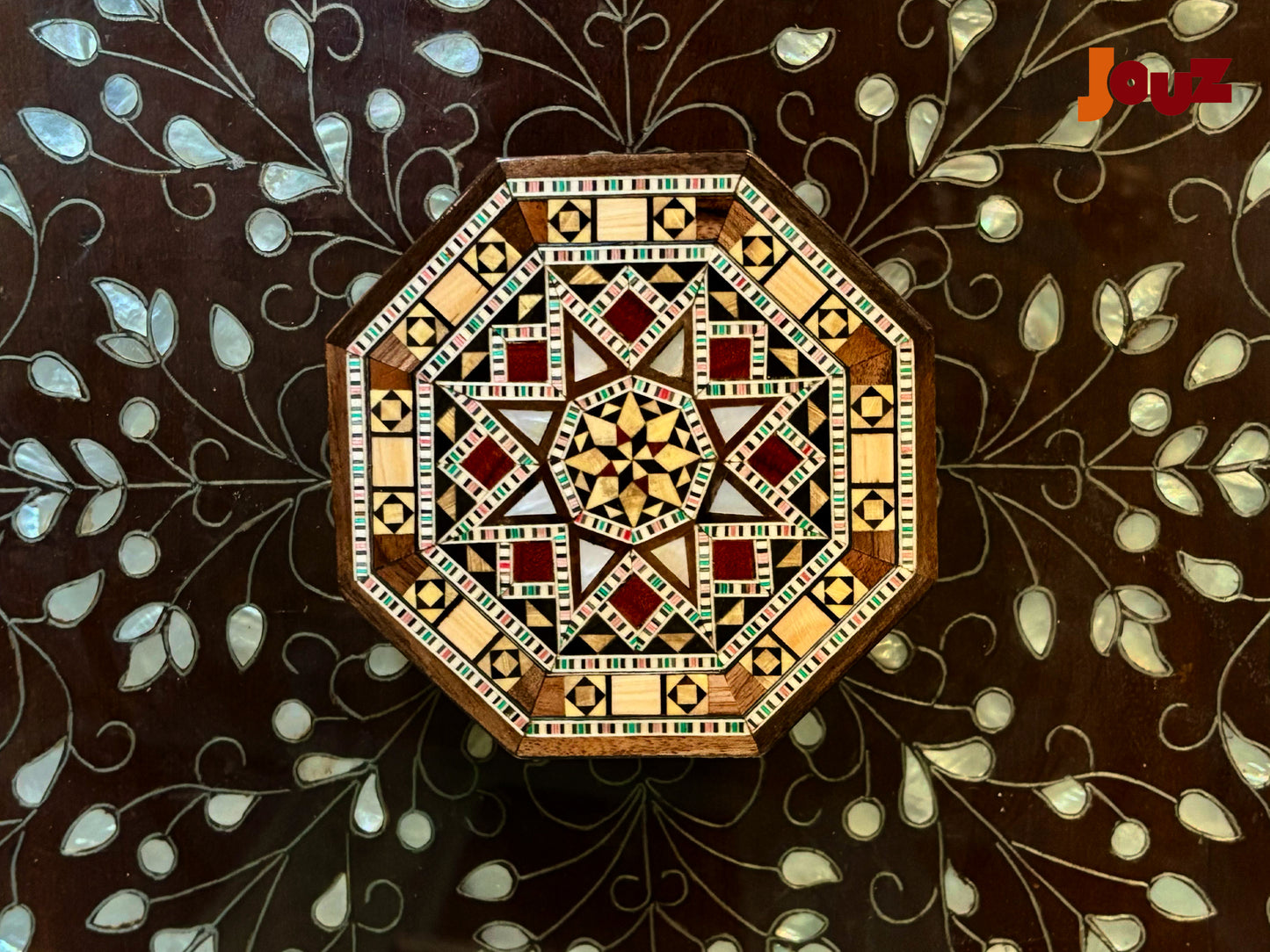 Handcrafted Wooden Ring Box – Square Decorative Box – Unique Wood Art