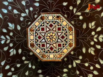 Handcrafted Wooden Ring Box – Square Decorative Box – Unique Wood Art