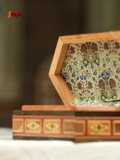 Luxury Wooden Storage mosaic Box – Handmade Keepsake Chest for Valuables- luxury gift for her,