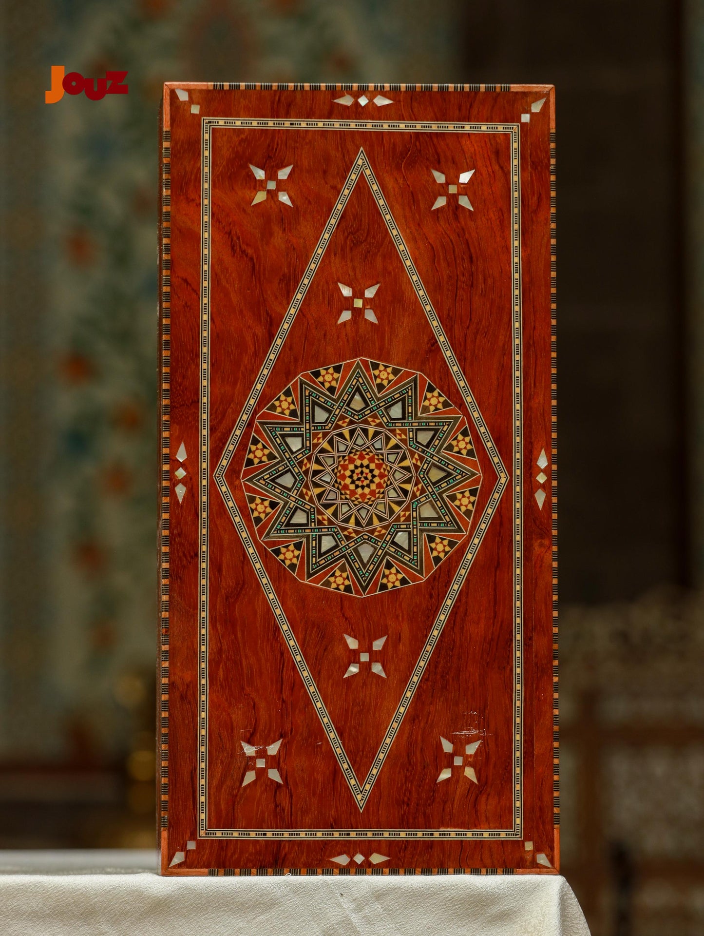 Luxury Backgammon Set – Large Size Masterpiece, Premium Wood Handcrafted VIP Gift, Elegant High-End Game, Unique Collector's Edition