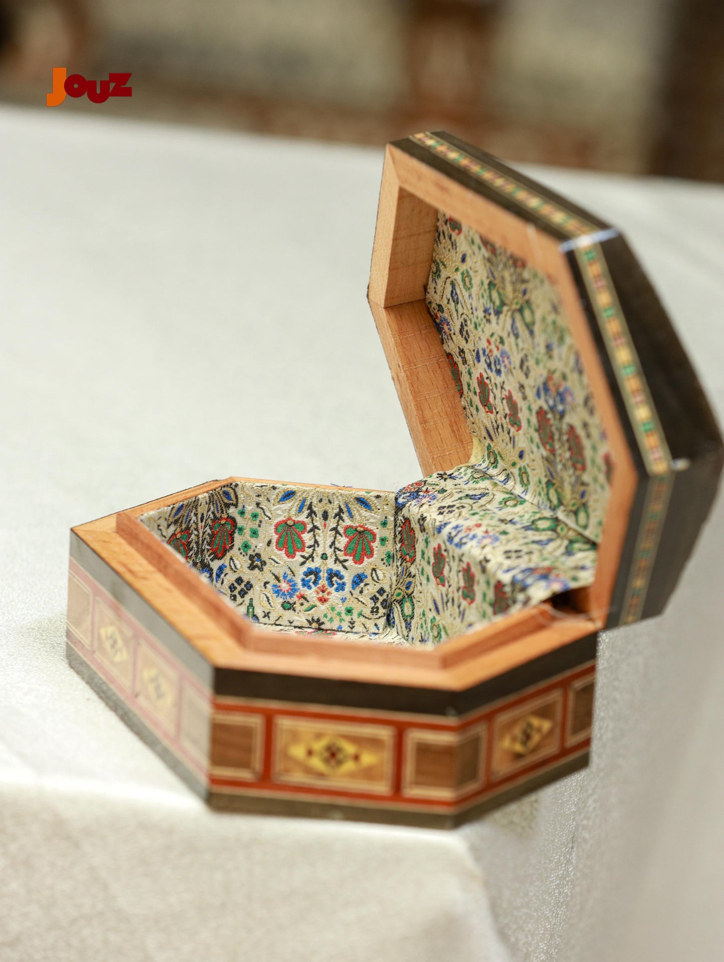 Luxury Wooden Storage mosaic Box – Handmade Keepsake Chest for Valuables- luxury gift for her,