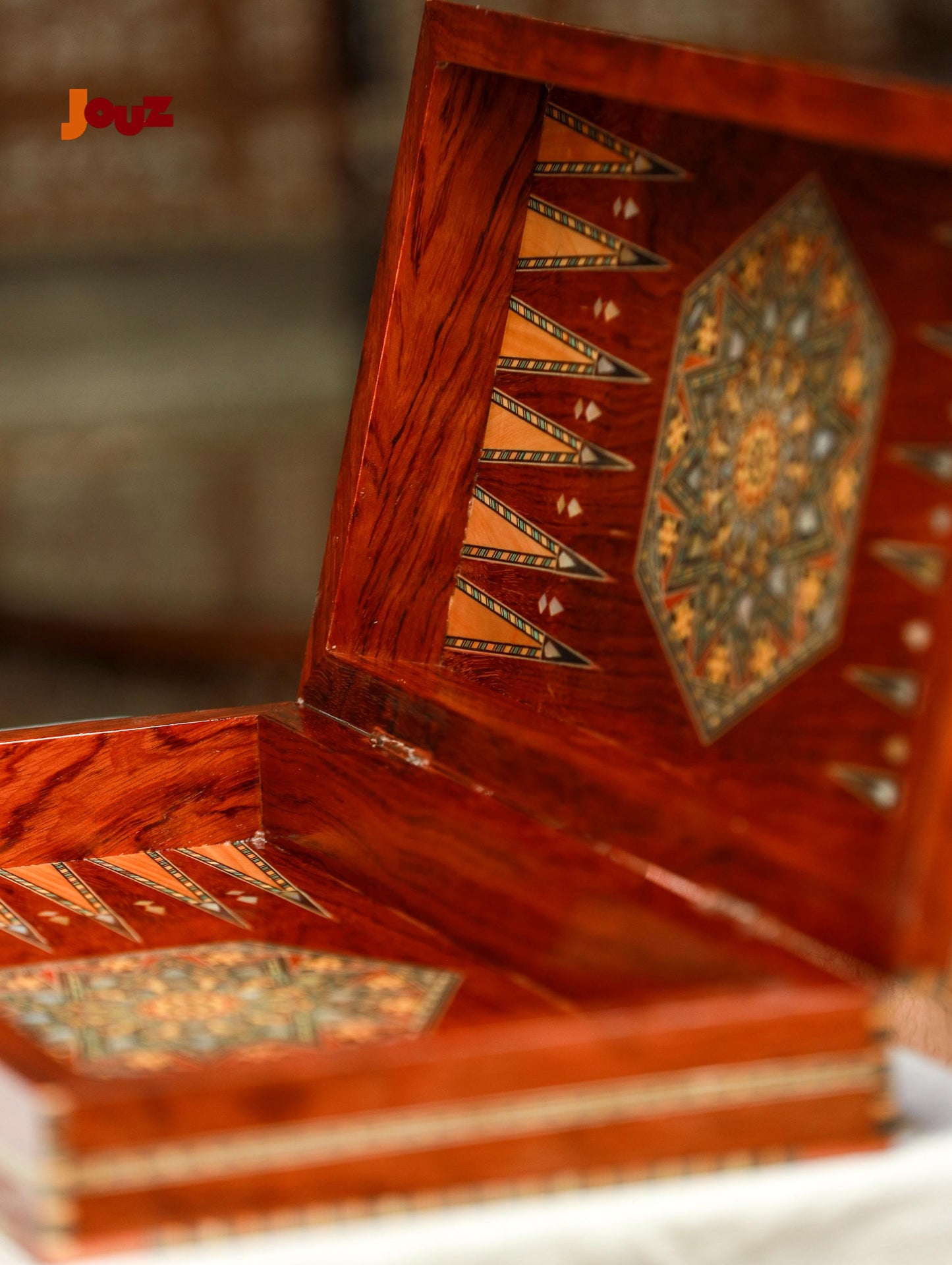 Luxury Backgammon Set – Large Size Masterpiece, Premium Wood Handcrafted VIP Gift, Elegant High-End Game, Unique Collector's Edition