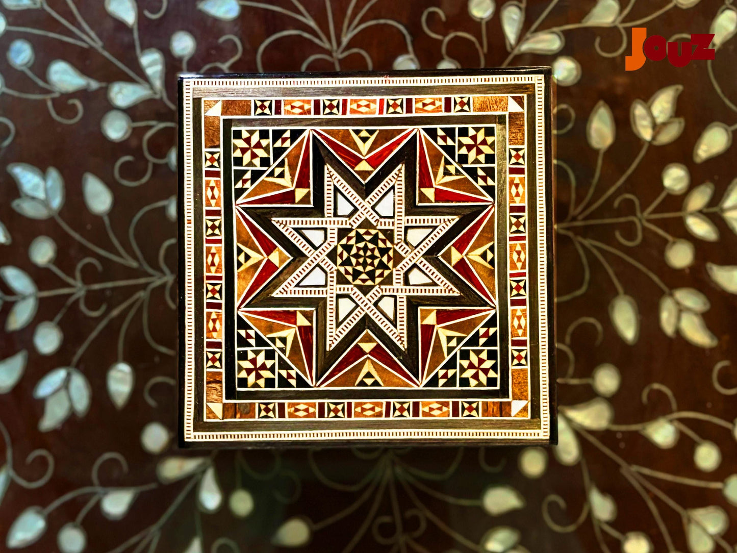 Handmade Mosaic Trinket Box | Decorative Tile Art Jewelry Box | Unique Gift for Her, Home Decor, Small Keepsake Box, Mosaic Craft